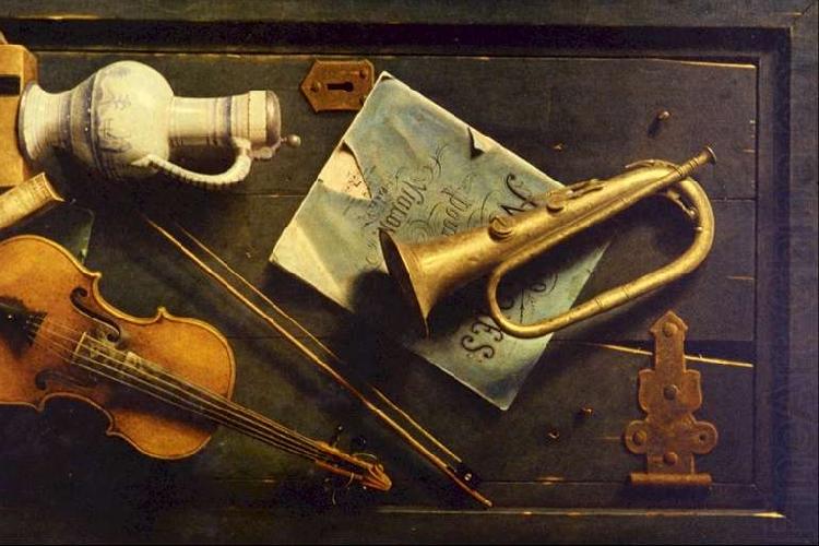 Old Models, William Michael Harnett